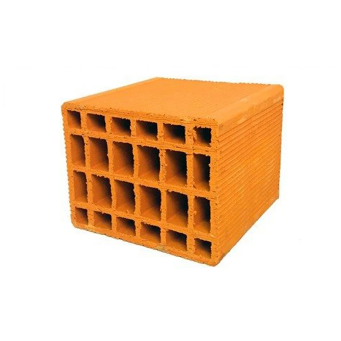 Керамический блок Forati c горизонтальными пустотами, 250х200х250 мм