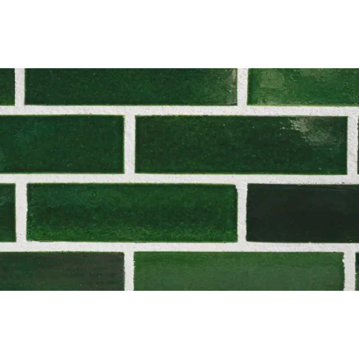 Глазурованный кирпич S.Anselmo Dark green, 240х115х70 мм