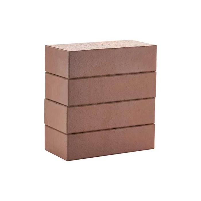 Кирпич облицовочный ЛСР коричневый гладкий 1NF, F75, 250х120х65 мм