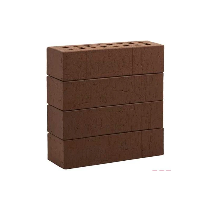 Кирпич клинкерный ЛСР коричневый Кёльн винтаж, M300, 250х85х65 мм