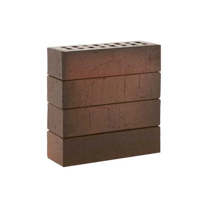 Кирпич клинкерный ЛСР красный флэш Ричмонд винтаж, M300, 250х85х65 мм