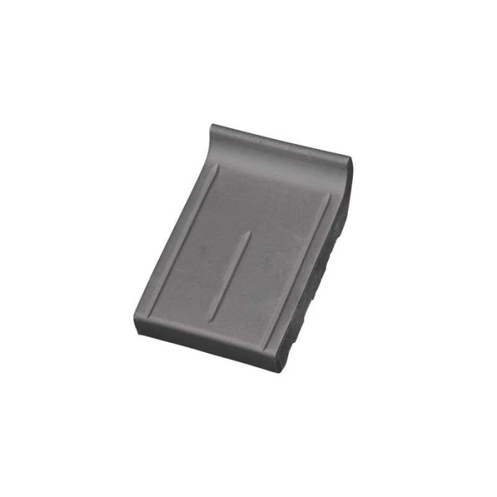 Клинкерный завершающий водоотлив Terca Blue braised, 160*105*30 мм