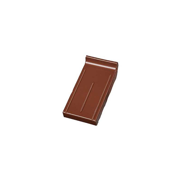 Клинкерный завершающий водоотлив Terca Light brown, 160*105*30 мм
