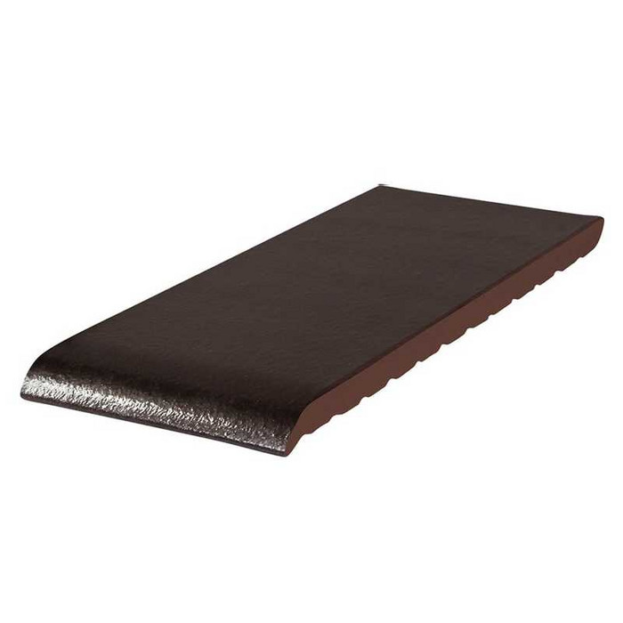 Клинкерный подоконник KING KLINKER 17 Onyx black, 350*120*15 мм