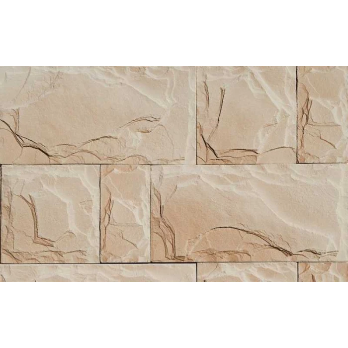 Искусственный облицовочный камень БАЛТФАСАД Горный пласт угловой элемент цвет 010