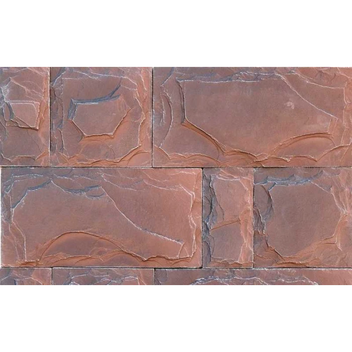 Искусственный облицовочный камень БАЛТФАСАД Горный пласт угловой элемент цвет 06