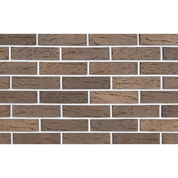 Кирпич клинкерный Kerma Premium Klinker коричневый рустик 250х120х65 мм