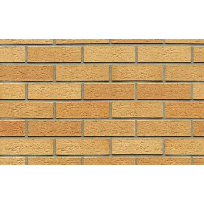 Кирпич клинкерный Muhr 01 EG Niederlausitzer Gelb Edelglanz рустик, 240х115х71 мм