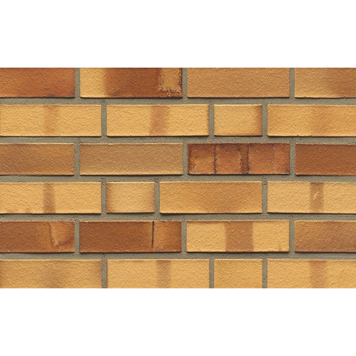 Кирпич клинкерный Muhr 01 S Niederlausitzer Gelb Spezial готик, 290х90х40 мм