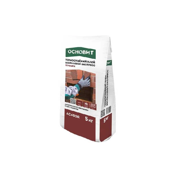 Термостойкий клей ЭКСПРЕСС ОСНОВИТ ПЕЧФОРМ AC400 R, 5 кг