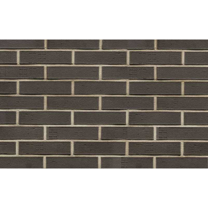 Кирпич клинкерный Muhr 05 F Eisenschmelz Schwarzbraun Fuss., 290х90х71 мм