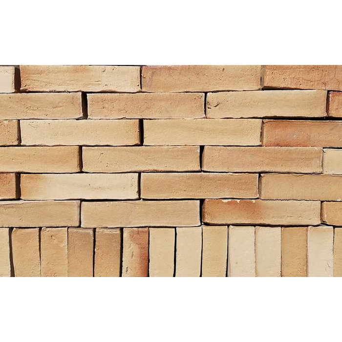 Кирпич клинкерный Muhr 06 S Hellbraun-bunt Spezial Wasserstrich, 240х52х52 мм