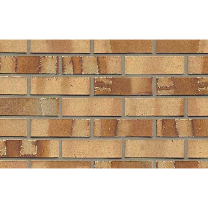 Кирпич клинкерный Muhr 06S Hellbraun-bunt Spezial гладкий, 240х115х71 мм