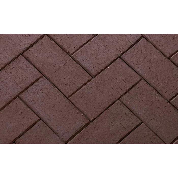 Клинкерная брусчатка ЛСР Бонн терракотовый, 200*100*50 мм