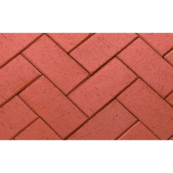 Клинкерная брусчатка ЛСР Лондон красный 200*100*50 мм