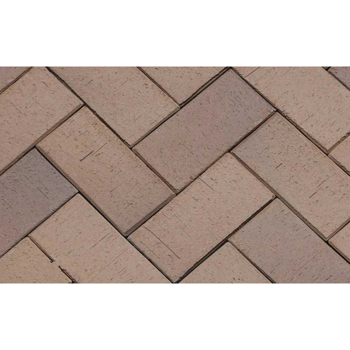 Клинкерная брусчатка ЛСР Турин бронзовый, 200*100*50 мм