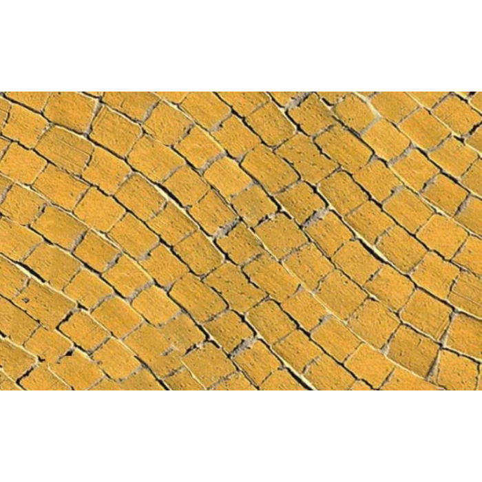 Клинкерная брусчатка мозаика Muhr №01, Niederlausitzer Gelb, 61*59*65 мм
