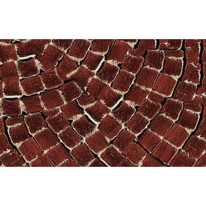 Клинкерная брусчатка мозаика Muhr №04, Rotbraun-bunt, 61*59*65 мм