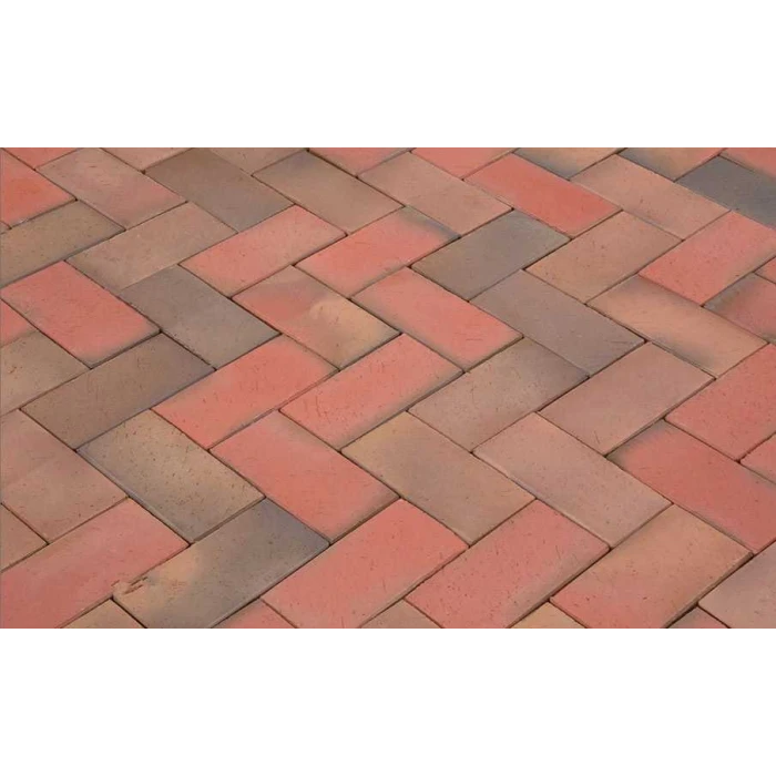 Клинкерная брусчатка Lode Argon пестрая шероховатая, 240*120*70 мм