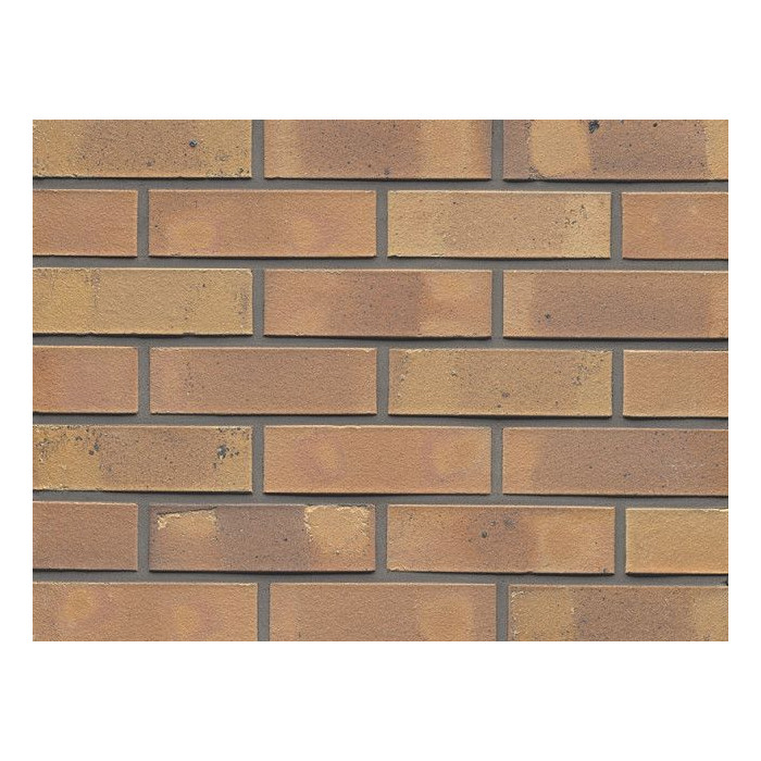 Кирпич клинкерный Muhr 08KS Lachsrot Kohle Spezial рустик, 240х115х52 мм