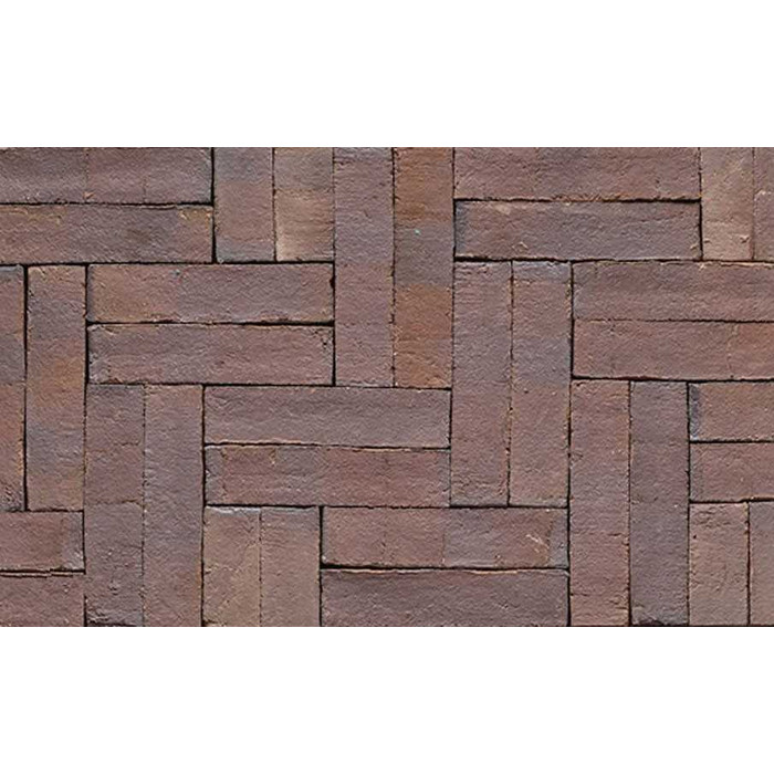 Тротуарный клинкер Muhr №04S Rotbraun-bunt spezial, 240*55*52 мм