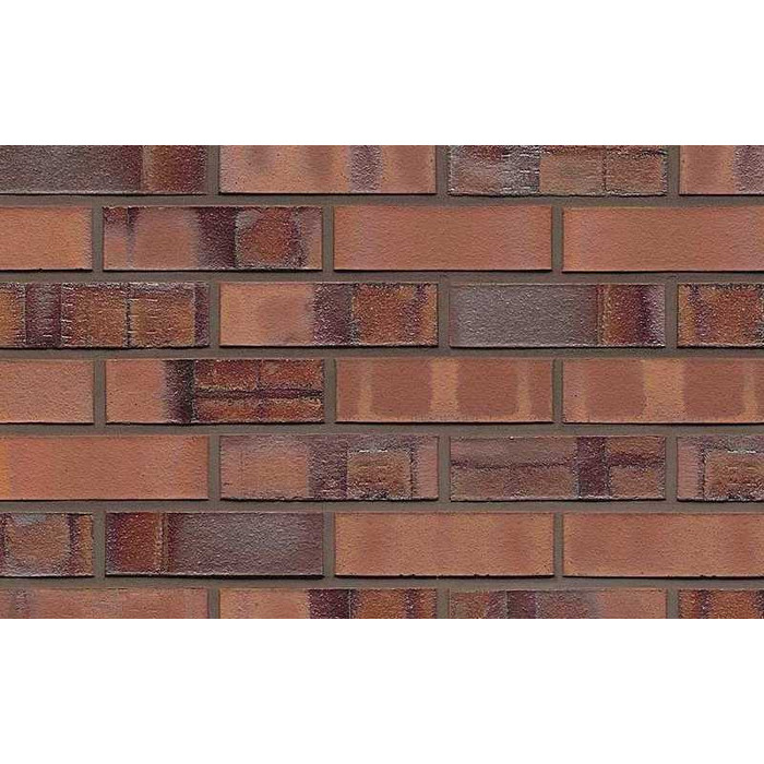 Кирпич клинкерный Muhr 13 Rotbraun nuanciert Fuss. Bes. гладкий, 240х55х71 мм