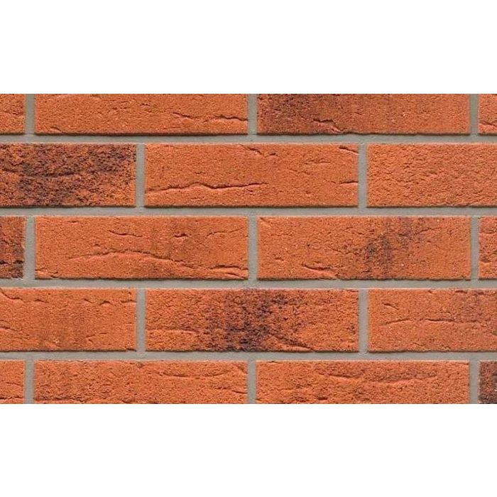 Клинкерная плитка ручной формовки Feldhaus Klinker NF 14 R228 terracotta rustico carbo 240х71х14 мм