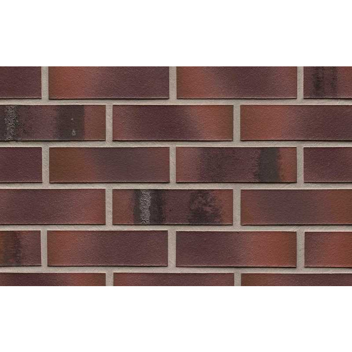 Клинкерная плитка ручной формовки Feldhaus Klinker NF 14 R561 carbona carmesi maritimo 240х71х14 мм