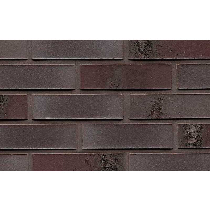 Клинкерная плитка ручной формовки Feldhaus Klinker NF 14 R565 carbona geo ferrum 240х71х14 мм