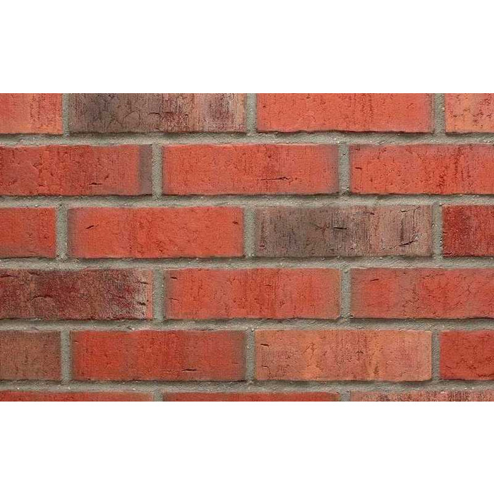 Клинкерная плитка ручной формовки Feldhaus Klinker NF 14 R752 vascu ardor carbo 240х71х14 мм