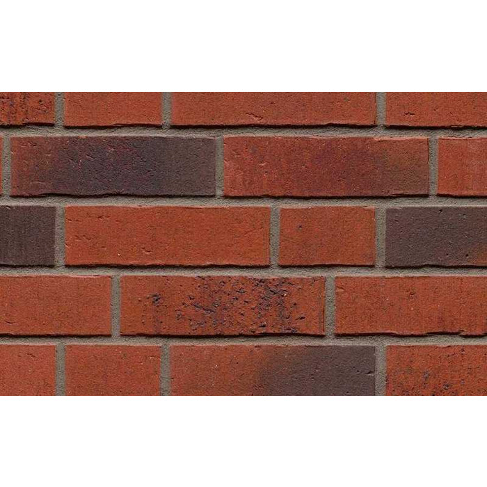 Клинкерная плитка ручной формовки Feldhaus Klinker NF 14 R754 vascu carmesi carbo 240х71х14 мм