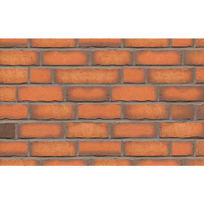 Клинкерная плитка ручной формовки Feldhaus Klinker NF 14 R758 vascu terracotta 240х71х14 мм