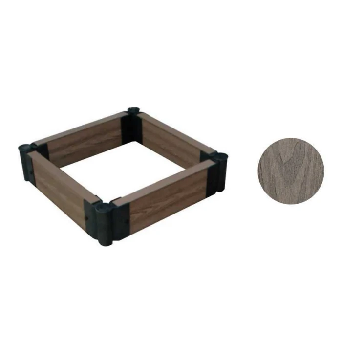 Комплект ограждения для клумбы CM Garden 900*900 мм Венге