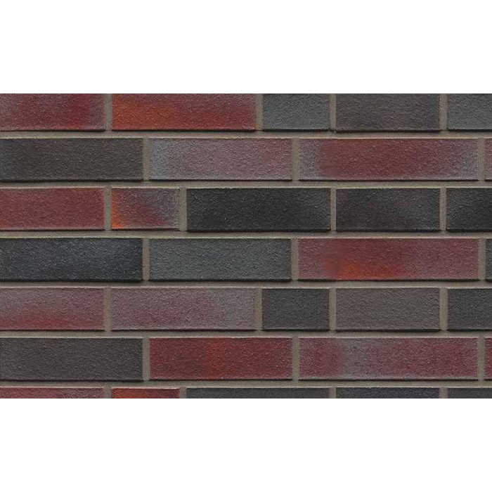 Кирпич клинкерный Muhr 25 Violettschwarz гладкий, 240х55х71 мм