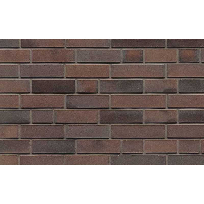 Кирпич клинкерный Muhr 33 A Schwarz-Braun гладкий, 240х55х71 мм