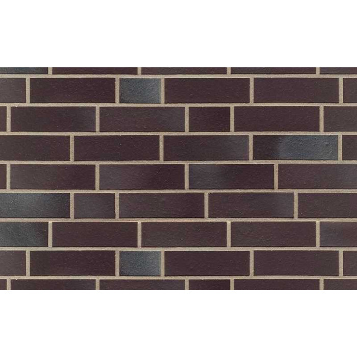 Клинкерная плитка ABC Ziegelriemchen Winterhude schwarz blau-bunt гладкая NF10, 240х71х10 мм