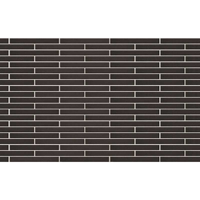 Клинкерная плитка KING KLINKER Dream House 18 Volcanic black, 490х52х14 мм