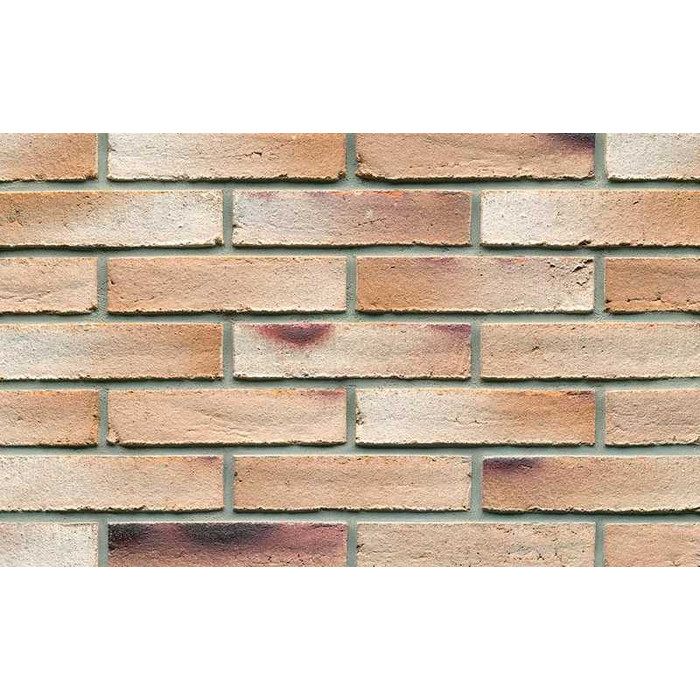 Кирпич клинкерный Muhr 37_06 K Serie mondan Kohle Wasserstrich, 240х52х52 мм