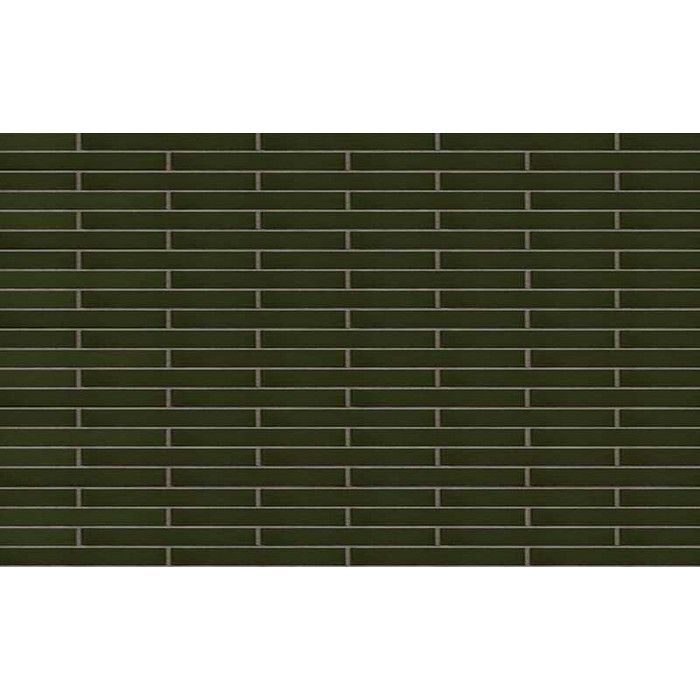 Клинкерная плитка KING KLINKER FREE ART 25 Green hills гладкая LF, 490х52х14 мм