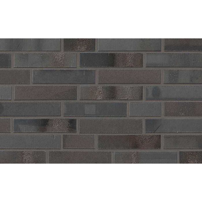 Клинкерная плитка Stroeher Brickwerk 650 eisenschwarz 240х52х12 мм