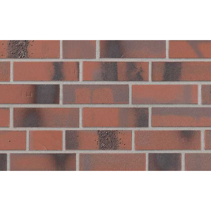 Клинкерная плитка Stroeher Brickwerk 654 flammenrot 240х71х12 мм