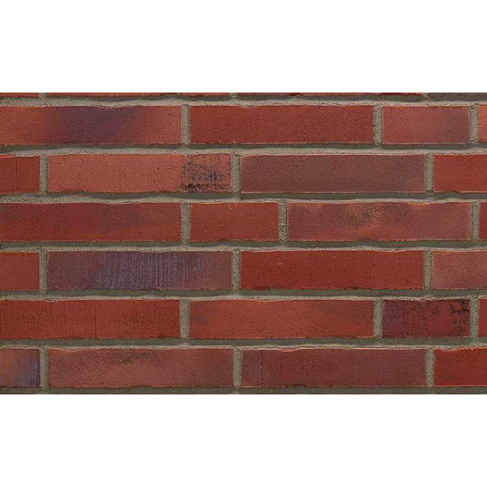 Клинкерная плитка Stroeher Handstrich 392 rotrost шероховатая, 240х52х14 мм