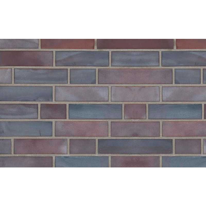 Клинкерная плитка Stroeher Keravette Chromatic 325 achatblue flashed гладкая NF11, 240х71х11 мм