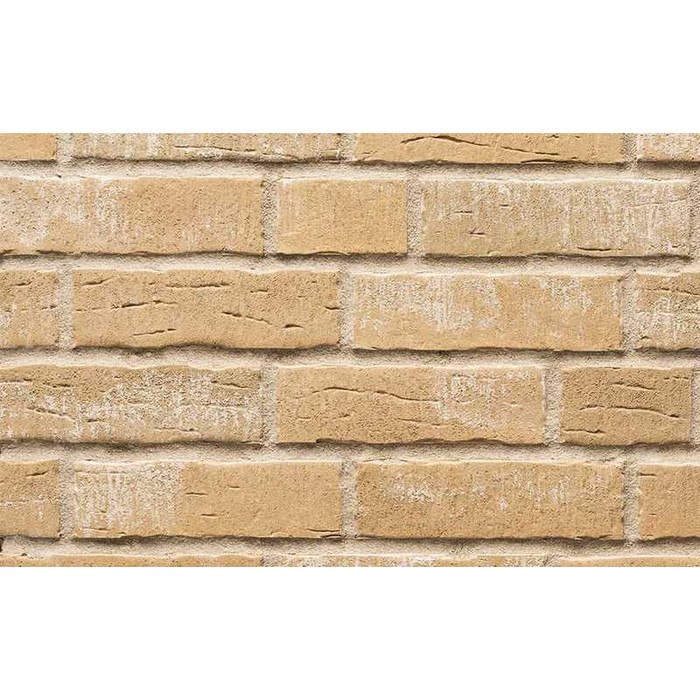 Клинкерная плитка Stroeher Steinlinge 371 silberbeige рельефная NF14, 240х71х14 мм