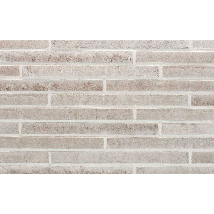Клинкерная плитка Stroeher Stiltreu 452 silber-grau рельефная, 490х40х14 мм