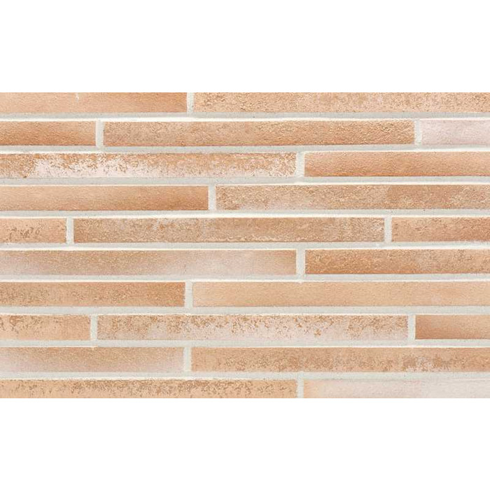 Клинкерная плитка Stroeher Stiltreu 454 creme-weiss рельефная, 490х40х14 мм