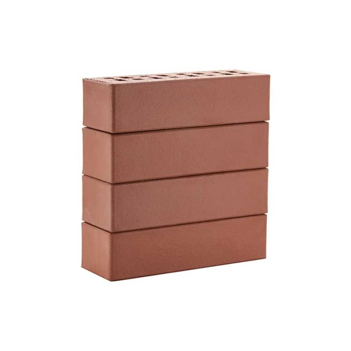 Кирпич ЛСР Эдинбург гладкий клинкерный темно-красный M300 250х85х65 мм