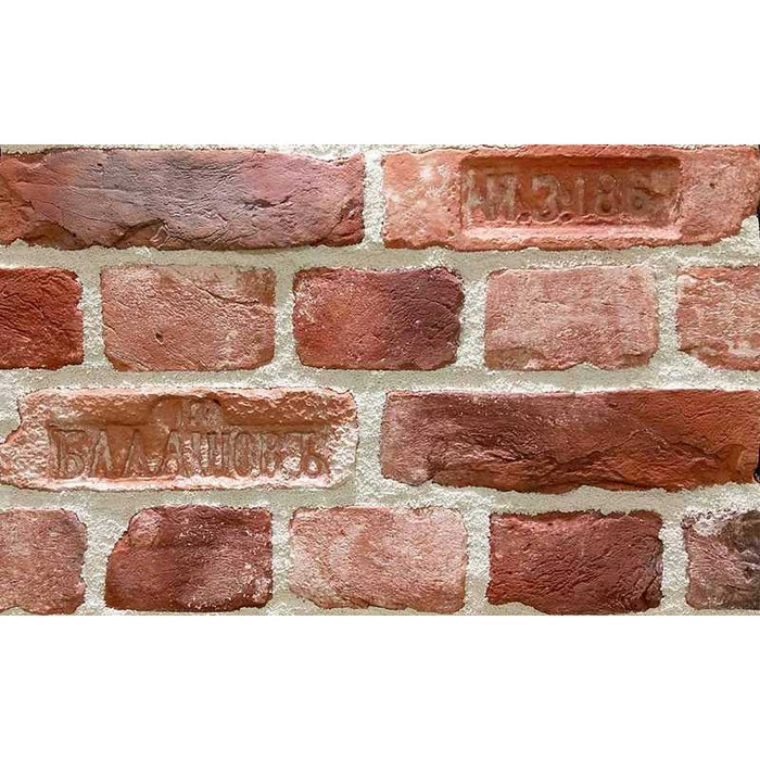 Декоративный кирпич REDSTONE Старый Питер SP-66-0/R, 255х69 мм