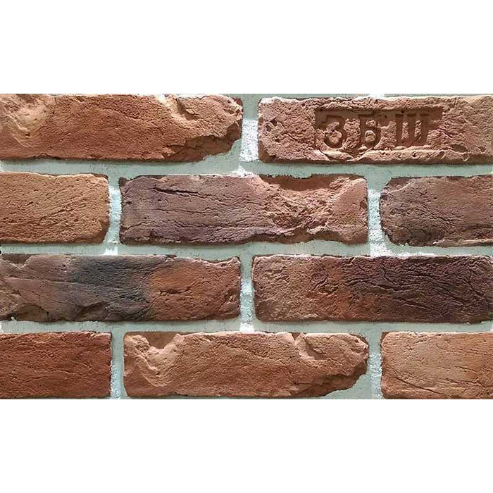 Декоративный кирпич REDSTONE Старый Питер SP-66/R, 255х69 мм