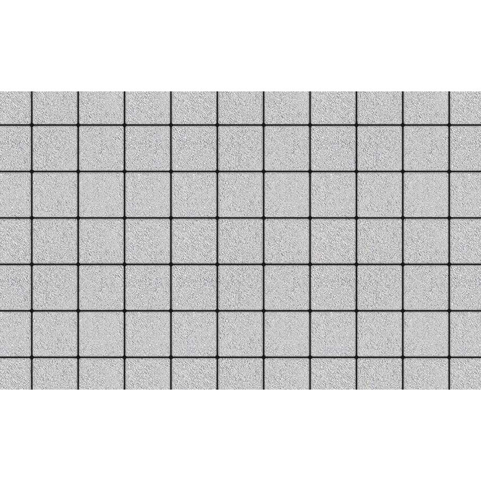 Плитка тротуарная Квадрат (ЛА-Линия) Б.3.К.6 гладкий белый 100*100*60 мм